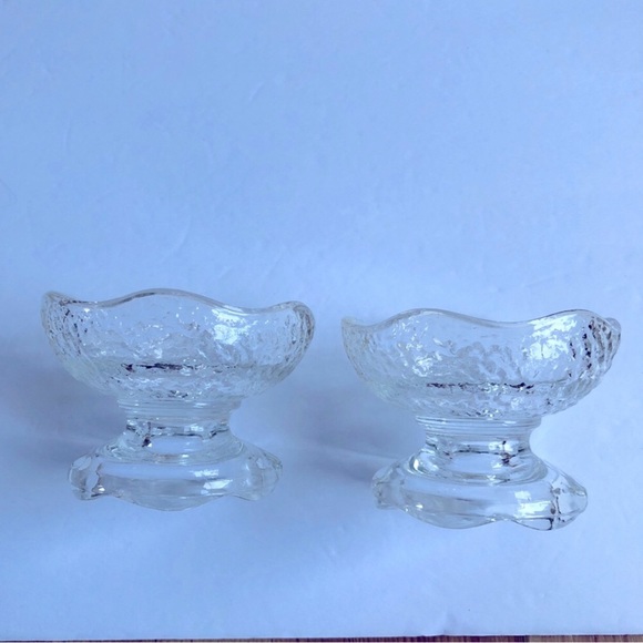 Vintage Small Ice Cream Glass Cups Dessert, Set of 2 Cups - Picture 4 of 15